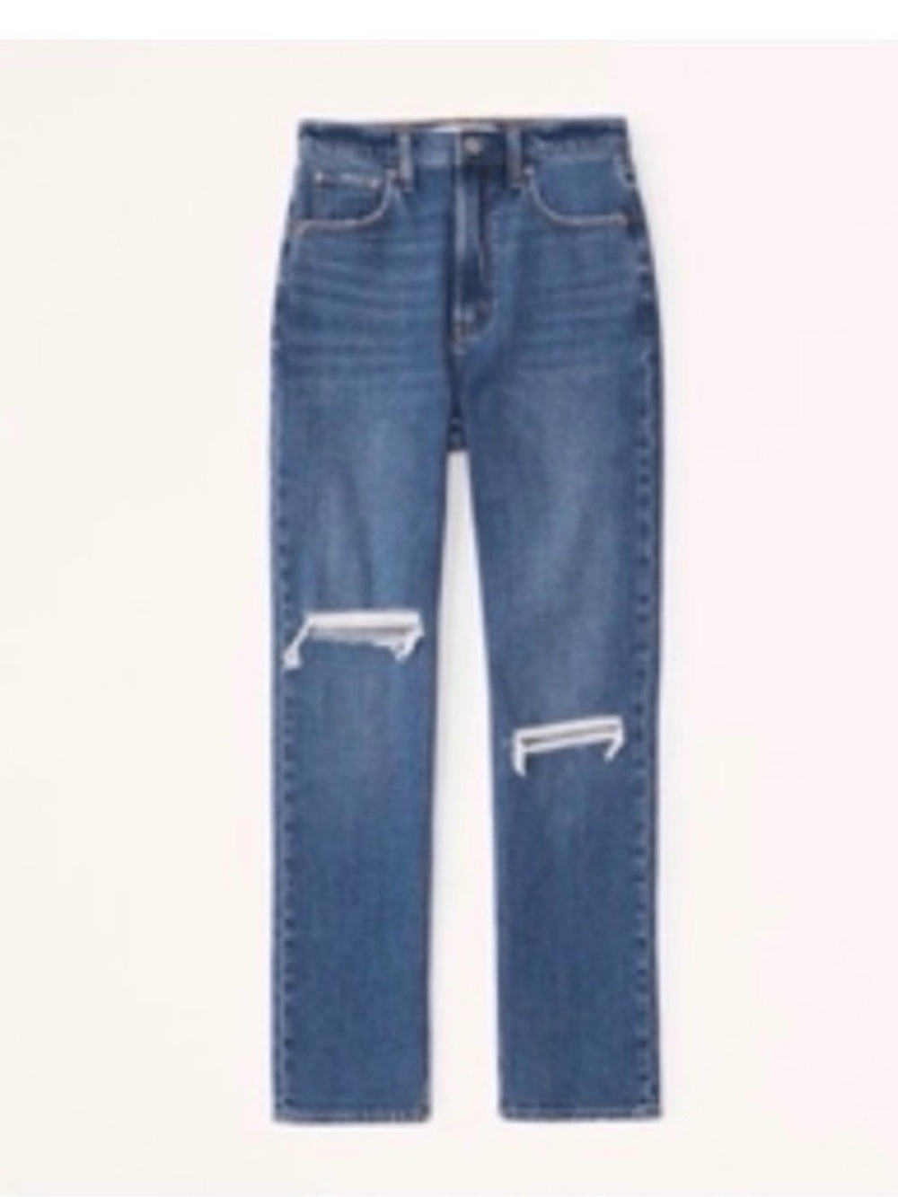 Abercrombie & Fitch- the Ankle Straight Ultra High Rise Jeans 32/14